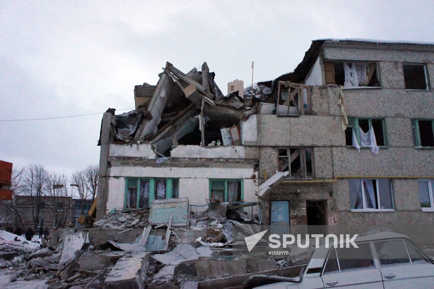 Natural gas explosion in Chuvashia