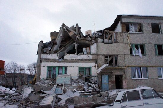 Natural gas explosion in Chuvashia
