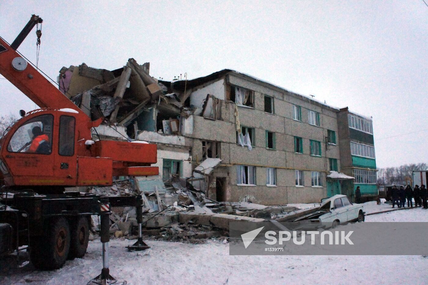 Natural gas explosion in Chuvashia