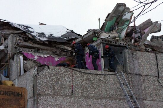 Natural gas explosion in Chuvashia