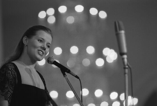 Singer Lyudmila Senchina