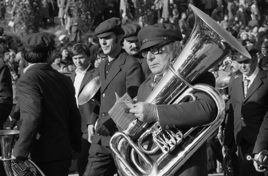 Musicians in Zaporozhye