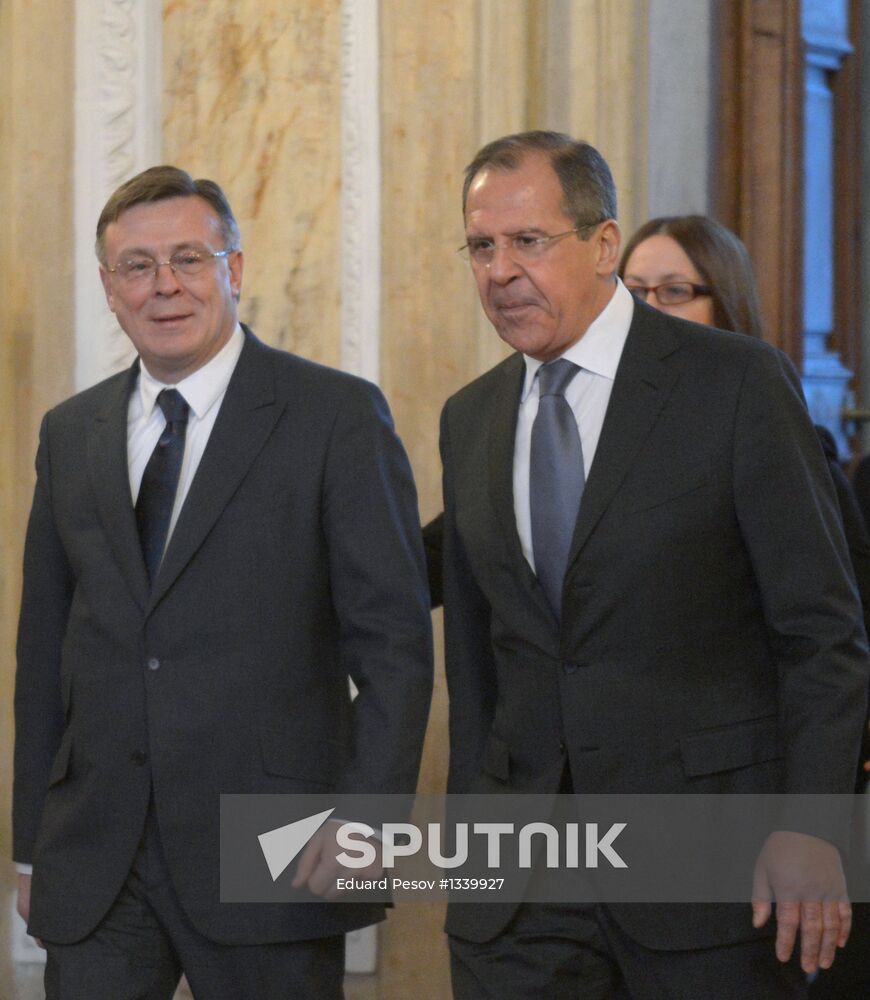 Sergei Lavrov visits Ukraine