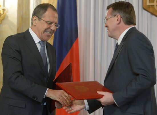Sergei Lavrov visits Ukraine