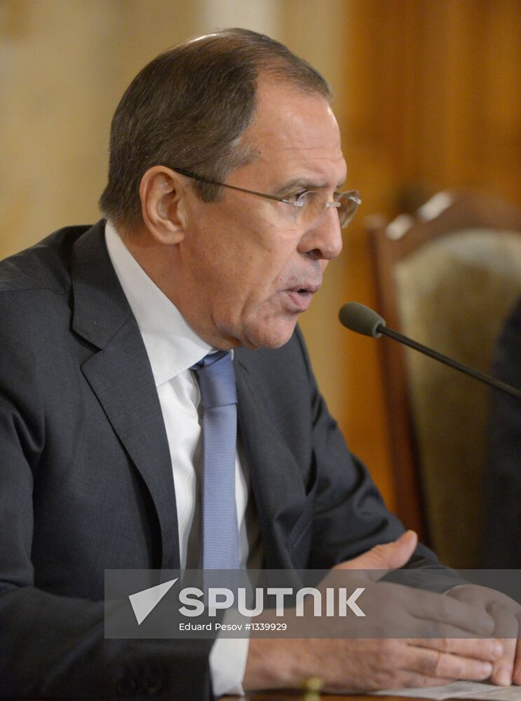 Sergei Lavrov visits Ukraine