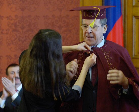 Sergei Lavrov visits Ukraine
