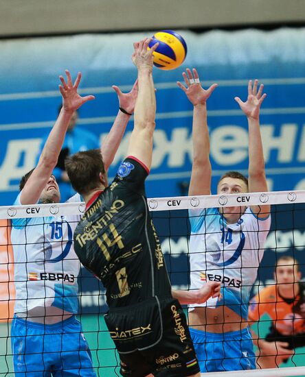 Volleyball Champions League. Dynamo Moscow vs. Trentino