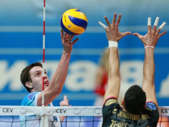 Volleyball Champions League. Dynamo Moscow vs. Trentino