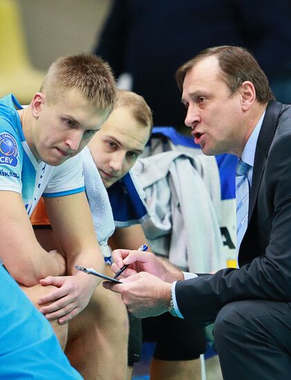 Volleyball Champions League. Dynamo Moscow vs. Trentino