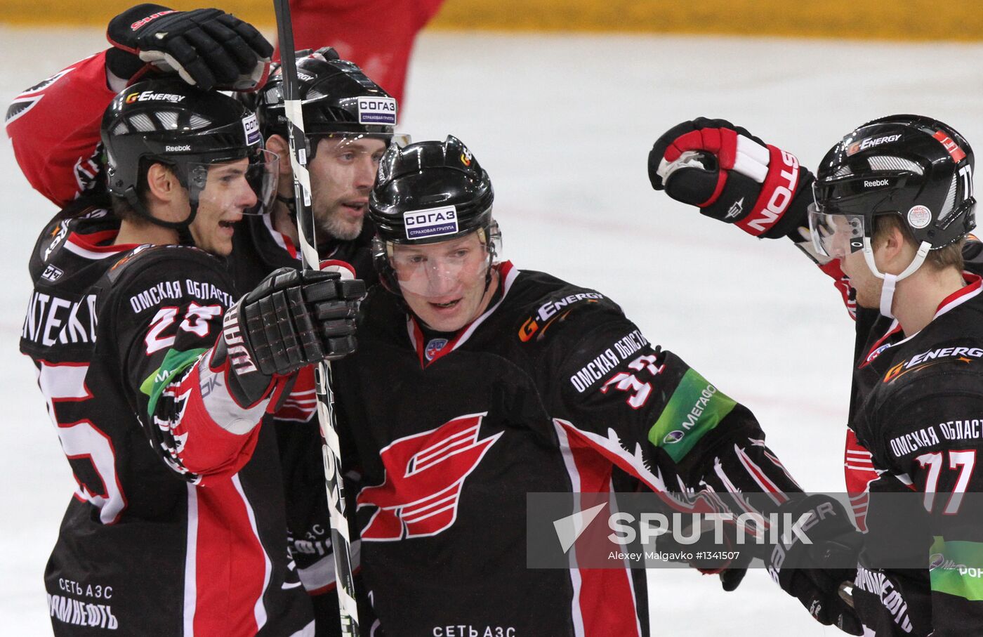 Kontinental Hockey League. Avangard vs. CSKA
