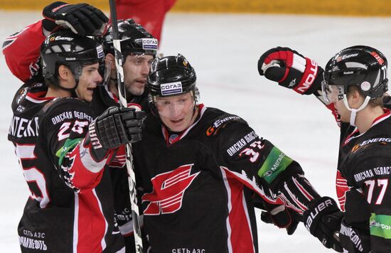 Kontinental Hockey League. Avangard vs. CSKA