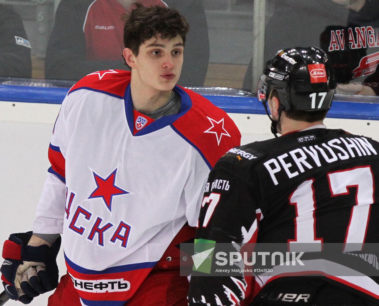 Kontinental Hockey League. Avangard vs. CSKA