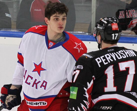 Kontinental Hockey League. Avangard vs. CSKA