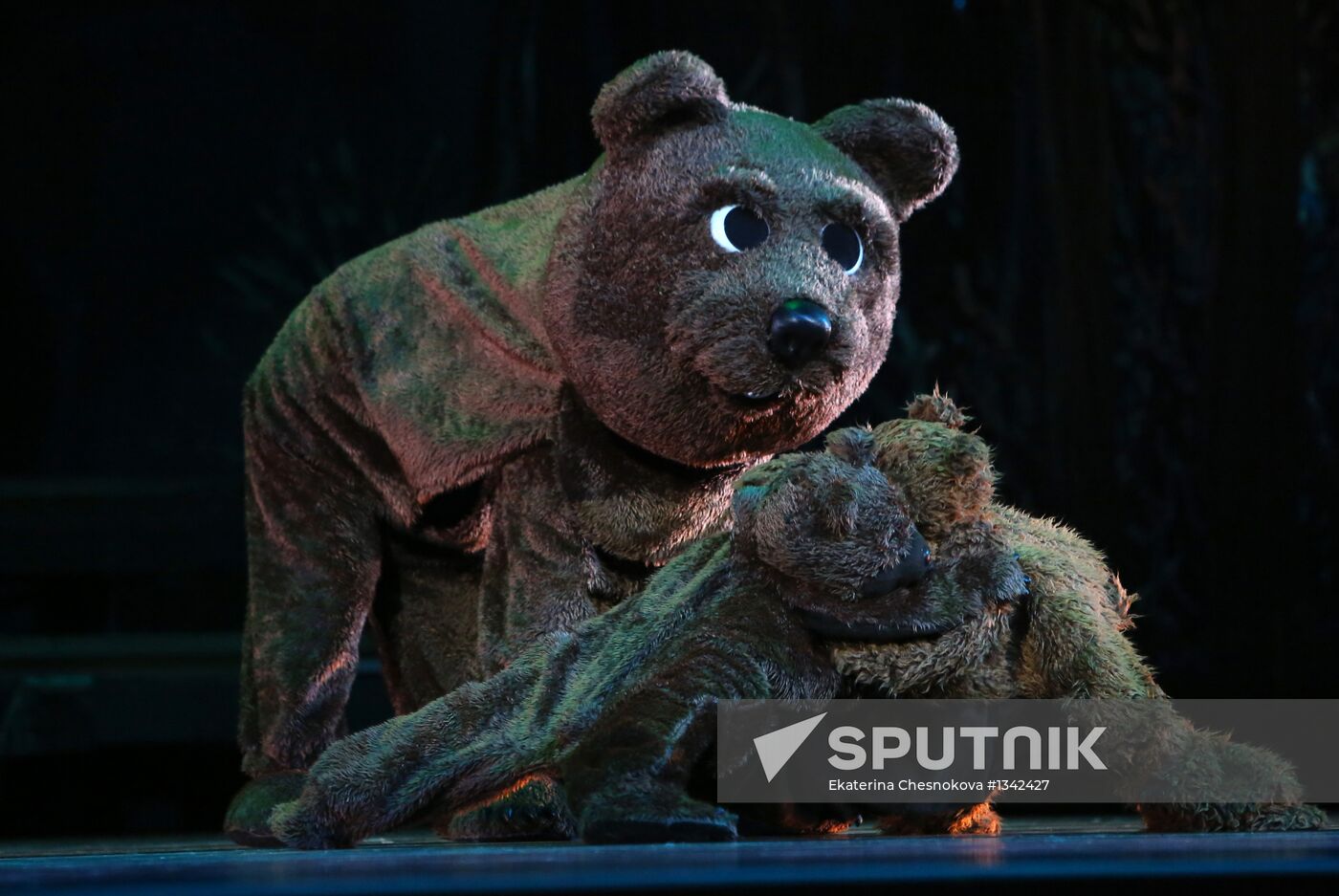 Dress rehearsal of ballet Beauty & the Beast