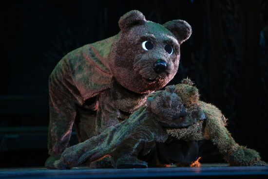 Dress rehearsal of ballet Beauty & the Beast