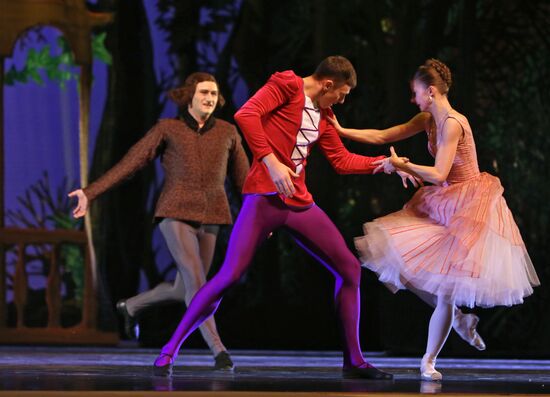 Dress rehearsal of ballet Beauty & the Beast