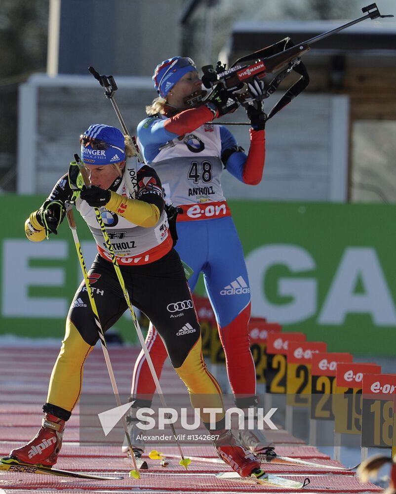 Biathlon World Cup 6. Sprint. Women