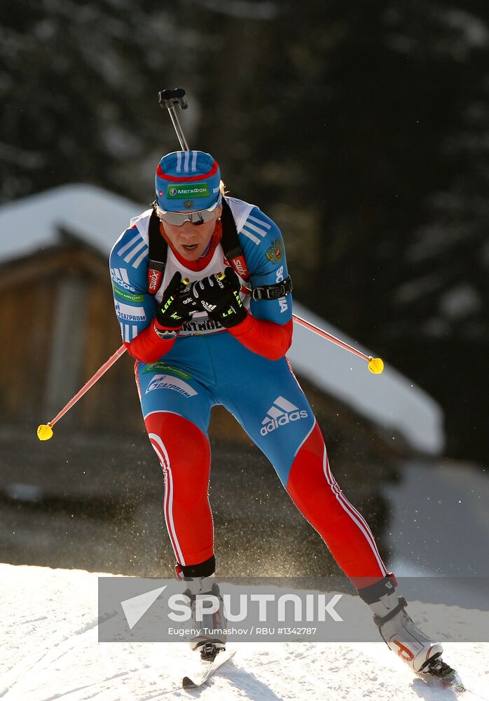 Biathlon. 6th stage of World Cup. Women's Sprint