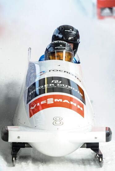 FIBT Bobsleigh and Skeleton European Championships. Day one