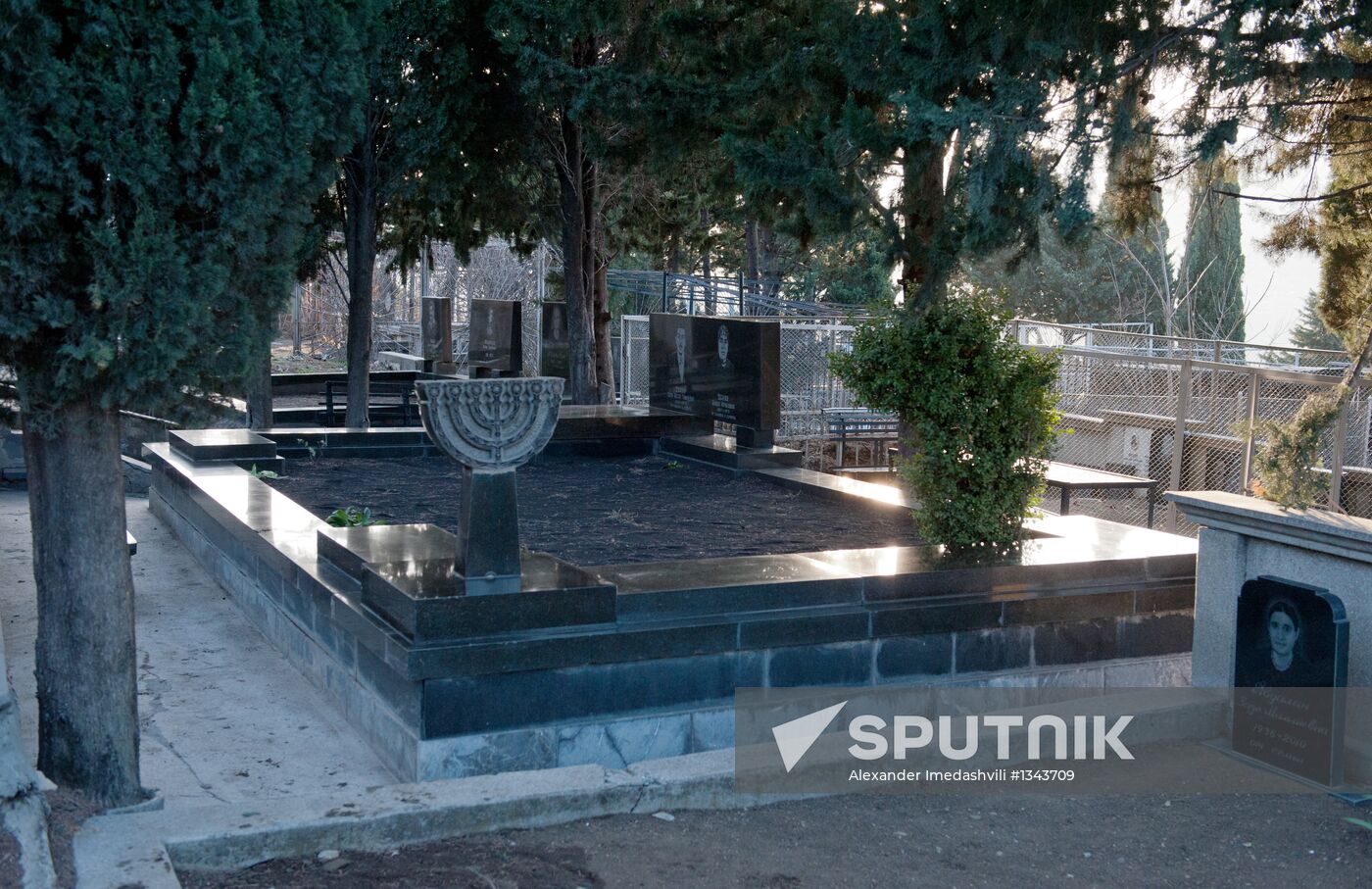 Kukia Cemetery in Tbilisi