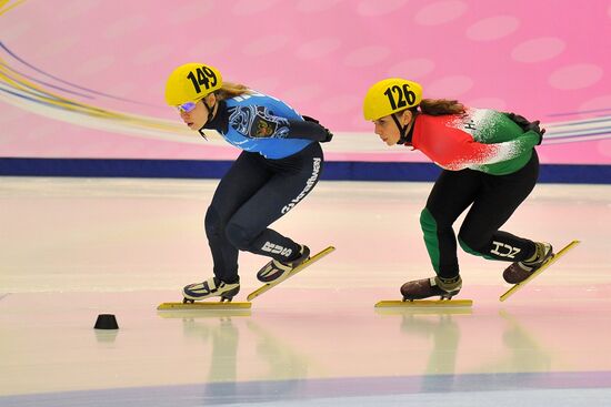 European Short Track Speed Skating Championships. Day One