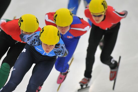 European Short Track Speed Skating Championships. Day One