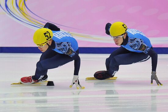 European Short Track Speed Skating Championships. Day One