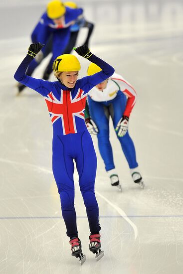 European Short Track Speed Skating Championships. Day One