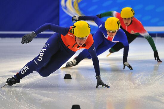 Short track European Championship. Day One