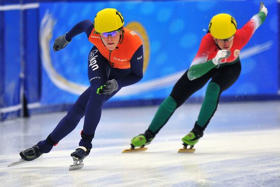 Short track European Championship. Day One