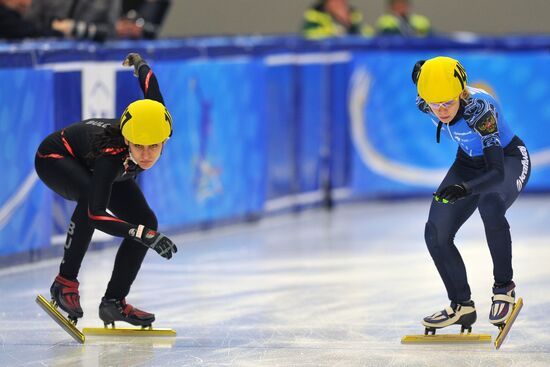 Short track European Championship. Day One