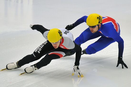 European Short Track Speed Skating Championships. Day One