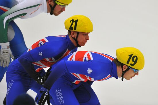 European Short Track Speed Skating Championships. Day One