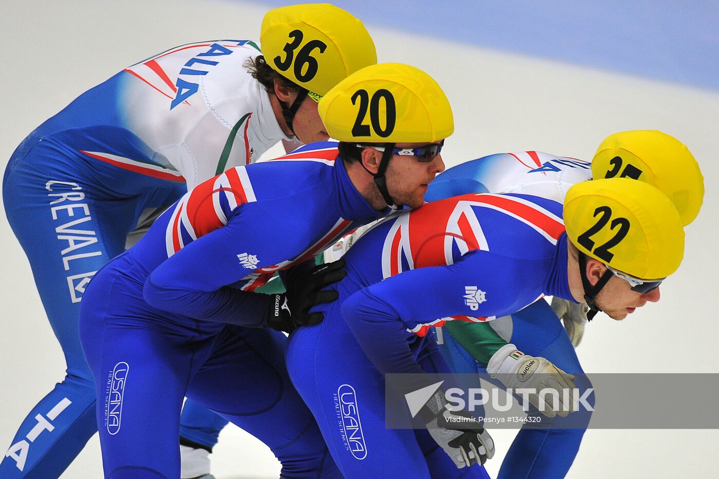 European Short Track Speed Skating Championships. Day One