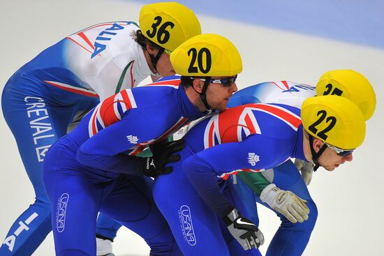 European Short Track Speed Skating Championships. Day One