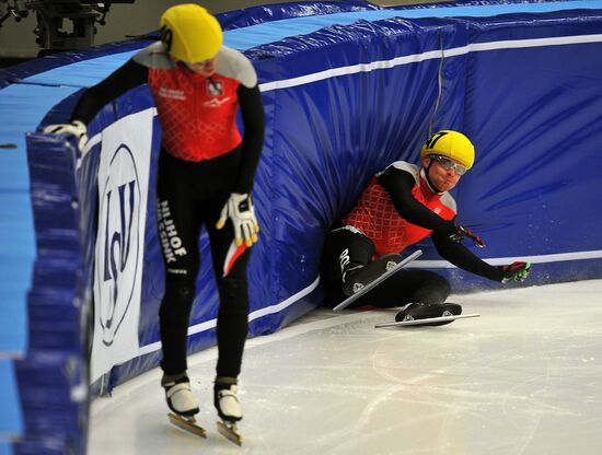 European Short Track Speed Skating Championships. Day One