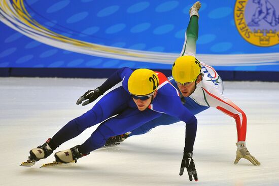 European Short Track Speed Skating Championships. Day One