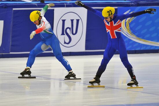European Short Track Speed Skating Championships. Day One