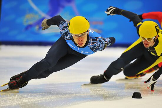 European Short Track Speed Skating Championships. Day One