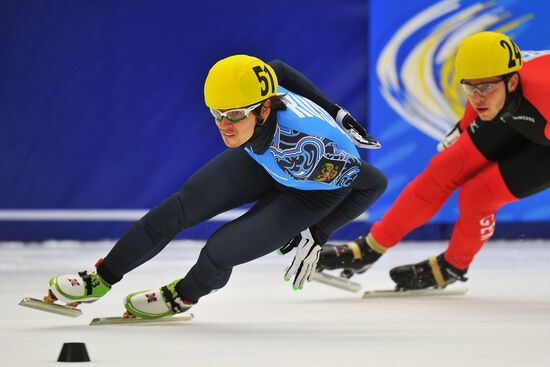 European Short Track Speed Skating Championships. Day One