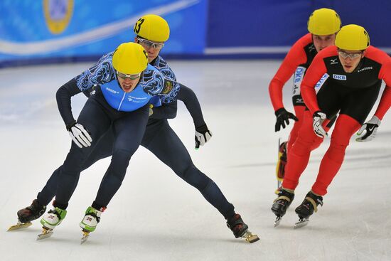 European Short Track Speed Skating Championships. Day One