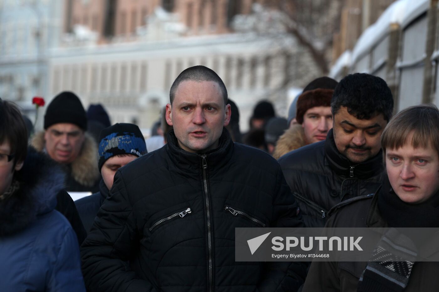 March in memory of Stanislav Markelov and Anastasia Baburova