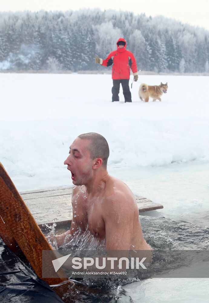 Epiphany bathing