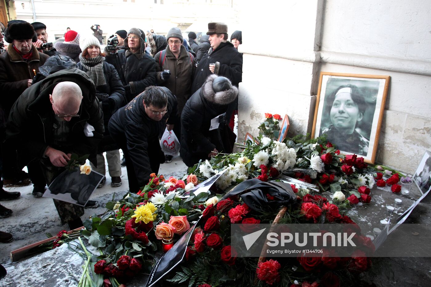 March in memory of Stanislav Markelov and Anastasia Baburova