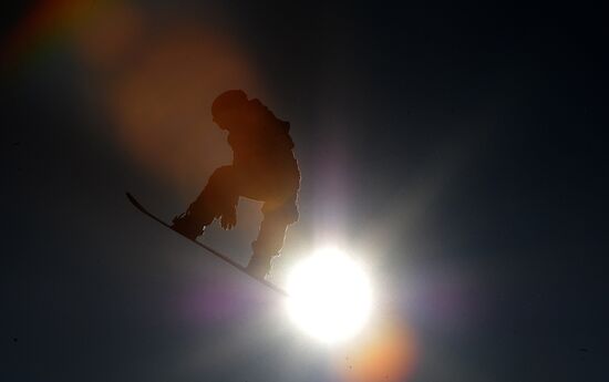 Snowboard World Championship. Day two