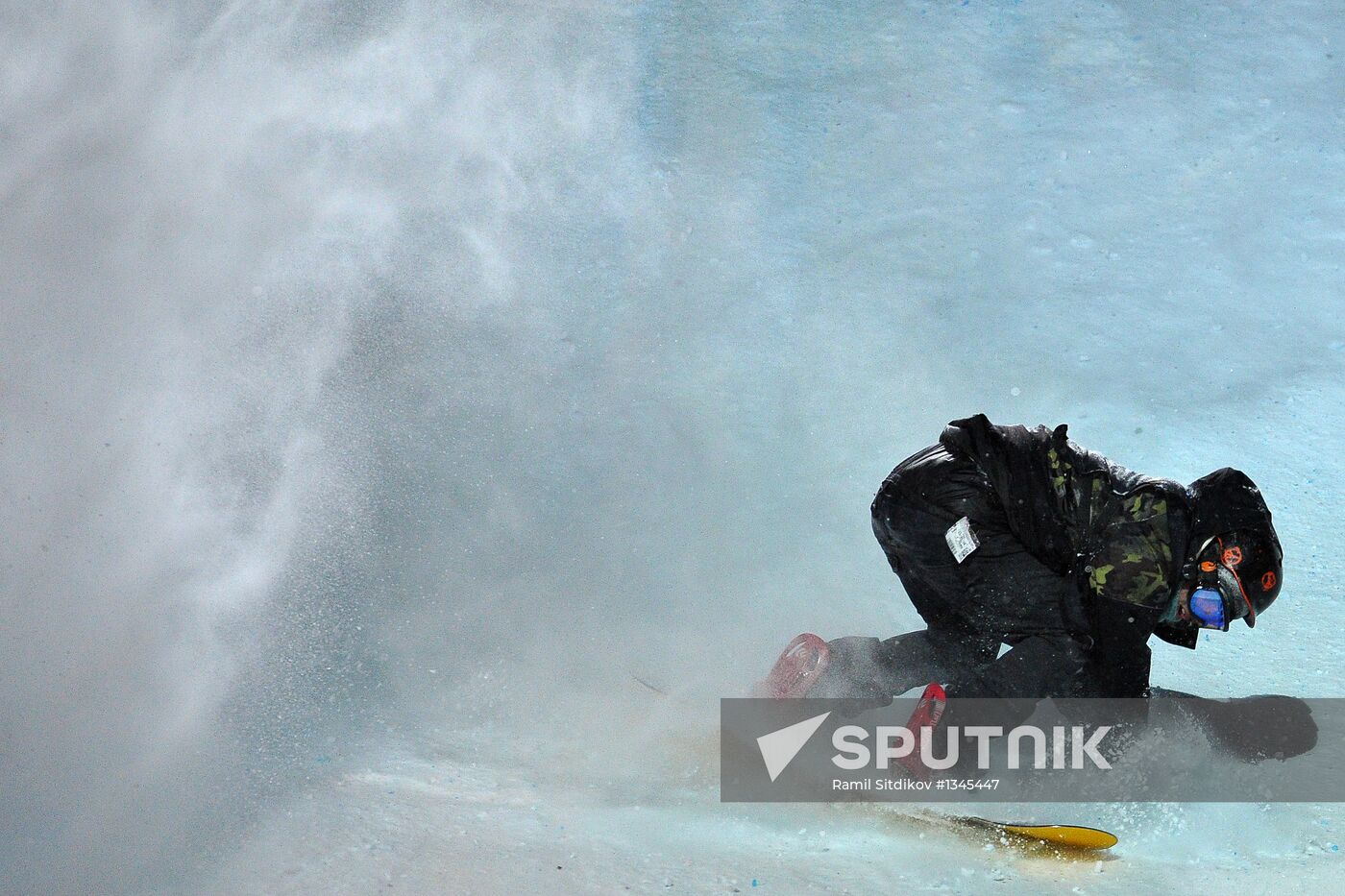 Snowboard World Championship. Day three