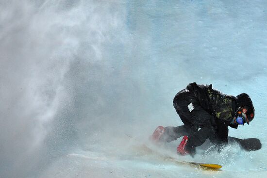 Snowboard World Championship. Day three