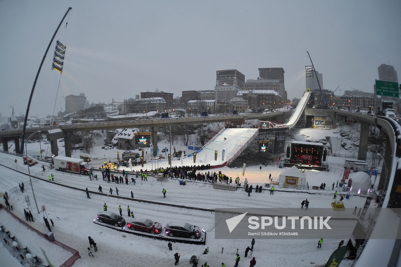 Snowboard World Championship. Day three