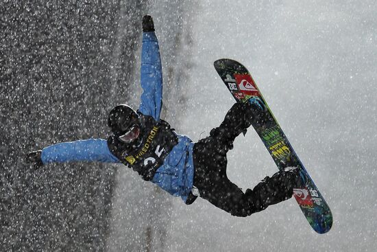 Snowboard World Championship. Day three