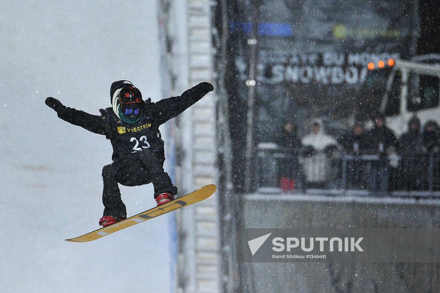 Snowboard World Championship. Day three